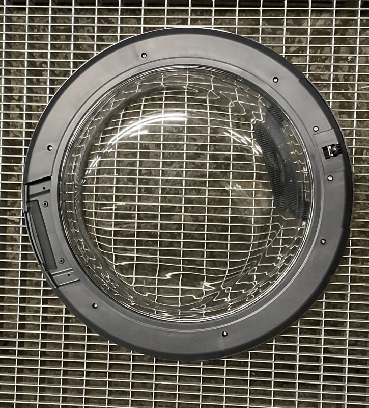 C00523669 488000523669 Oblò completo senza logo RAL7024 Hotpointariston