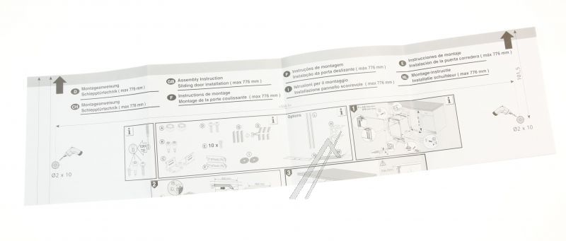 140035669088 Dima di foratura per incasso Electrolux