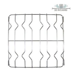 Griglia in filo coperto ed acciaio inox per piano cottura ariston indesit a 4 fuochi 455✖️468 f0209