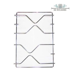 Griglia in filo cromato ed acciaio inox f2507 ignis 2 fuochi 427✖️300