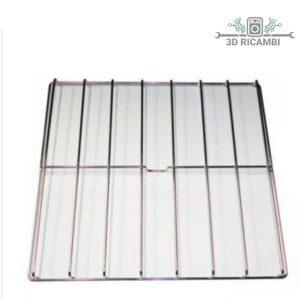Griglia in filo cromato ed acciaio inox per piano cottura smeg a 4 fuochi 453✖️480 f5310