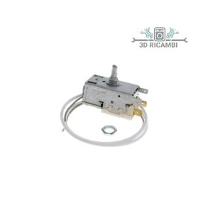 Termostato frigo per frigorifero ariston indesit c00038652 a 2 contatti con bulbo di 750mm