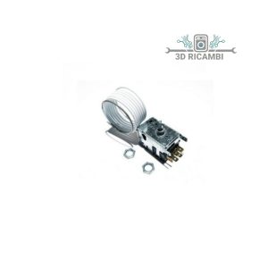 Termostato per frigorifero ariston indesit c00031236 a 2 contatti con bulbo di 1200mm