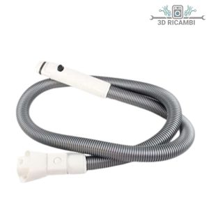 Tubo flessibile compatibile per aspirapolvere vorwerk folletto vk135/136 bianco