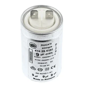 condensatore asciugatrice rex 9uf/475v/1250020227