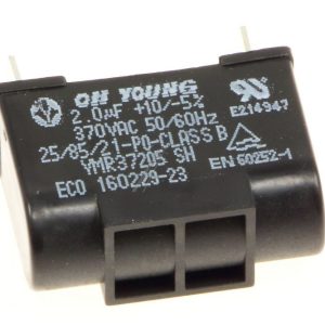 3H01487G Condensatore 2µF 370/400V 50Hz 27mm, 38.32µF 370/400V 50Hz 27mm Lg