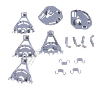 Kit fissaggio cestello inferiore alternativo per Bosch/Siemens 00418675 Neff