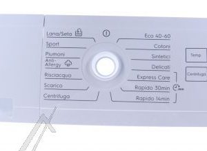 140229735018 Pannello di controllo bianco Electrolux