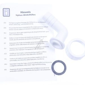 2250 Raccordo tubo 90° in plastica G femmina su Bosch