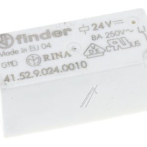 24VDC 8A-250VAC 41.52.9.024.0010 Relè 2 scambi Kenwood 415290240010