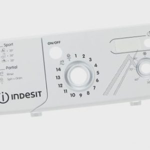 C00299129 488000299129 Pannello di controllo con maniglia IWUD41051CECO Indesit
