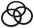 KW716914 Guarnizione ad anello, 3 pezzi (caraffa in vetro e base macinazione) Kenwood