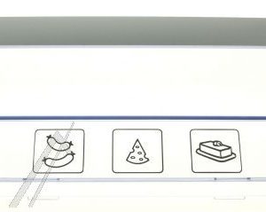 4908510700 C00901905 Sportello cassetto stampato Beko