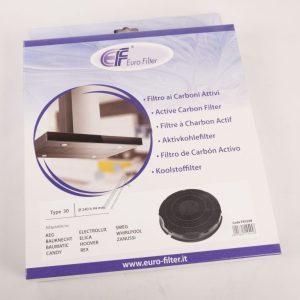 T30 Filtro a carbone Tipo 30 Ø 240 x 44 mm Elica