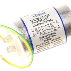 DD29-00009A Filtro EMI 6,5 mH 53×96,5 mm 15 A 250 V~ Can Samsung DD2900009A
