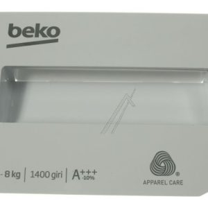 2420709621 C00902166 Pannello frontale cassetto detersivo grigio Beko