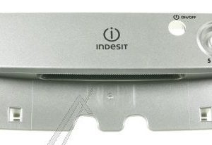 C00269766 482000086462 Pannello frontale argento serigrafato DFG151SIT Indesit