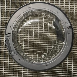 C00523669 488000523669 Oblò completo senza logo RAL7024 Hotpointariston