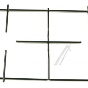 C00039147 482000026372 Griglia 2 fuochi nera per piano cottura da incasso 68 Ariston