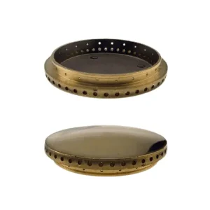 spartifiamma rapido forato lucido ottone piano cottura lofra l3201