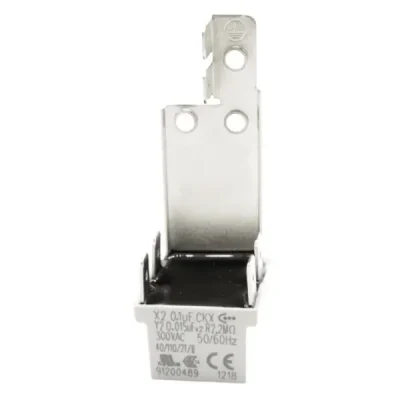 16s7e- y8104153225-q filtro antidisturbo c/staffa 0,1uf+2x1500pf+2,2mohm per lavastoviglie candy 91200489