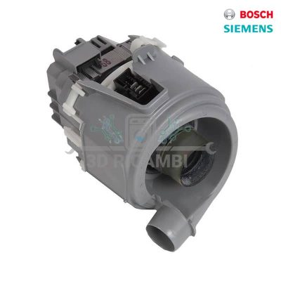 MOTORE MOTOPOMPA ELETTROPOMPA CON RESISTENZA PER LAVASTOVIGLIE BOSCH SIEMENS 654575