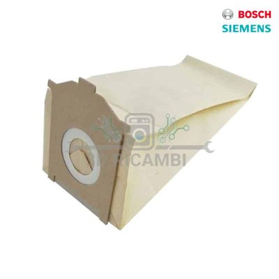SACCHETTI PER  ASPIRAPOLVERE BOSCH SIEMENS ADATTABILI CON MICROFILTRO