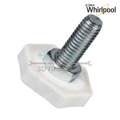 2 PZ PIEDINI REGOLABILI LAVATRICI WHIRPOOL IGNIS 481246248054