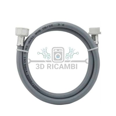 TUBO DI CARICO LAVATRICE LAVASTOVIGLIE 2.5MT MASCHIO FEMMINA 3/4