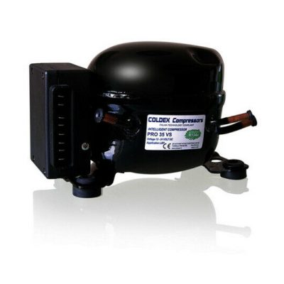 COMPRESSORE PER  FRIGORIFERO 12-24v 2.00cc.  R134 Completo Di Centralina TD35VS