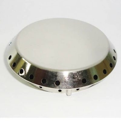 PIATTELLO CAPPELLOTTO CORONCINA PER BRUCIATORE AUSILIARE PIANO COTTURA SMEG 882410124