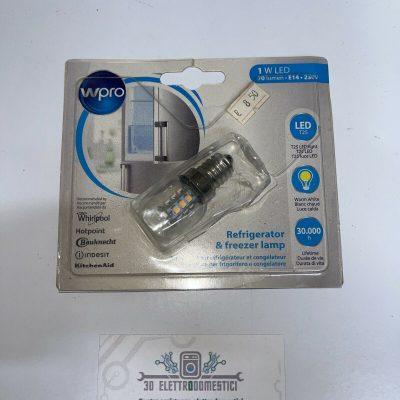 LAMPADA WPRO FRIGO 1W LED WHIRPOOL ARISTON INDESIT  ATTACCOT25