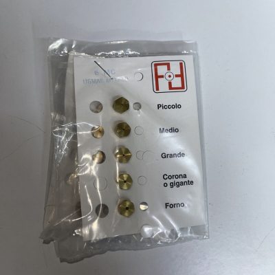 KIT UGELLI UNIVERSALI PER METANO 6MC PIANO COTTURA