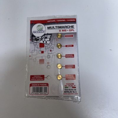 KIT UGELLI PIANO COTTURA MULTIMARCHE 6MB GPL 00537505