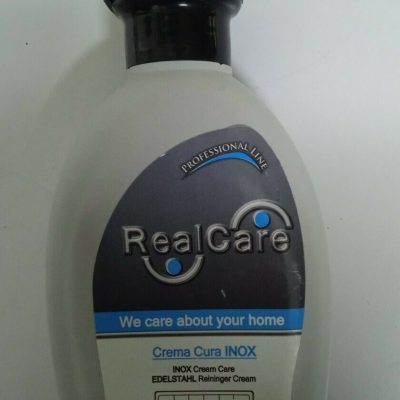 CREMA PER LA CURA DI PIANI COTTURA IN SUPERFICIE  INOX