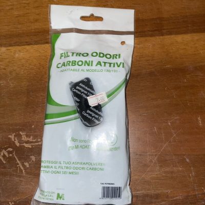 FILTRO ODORI CARBONI ATTIVI PER ASPIRAPOLVERE VORWERK FOLLETTO VK130/131