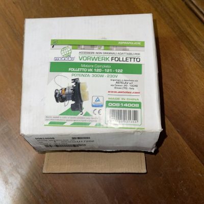 MOTORE COMPLETO COMPATIBILE PER ASPIRAPOLVERE VORWEK FOLLETTO VK120-121-122 300W