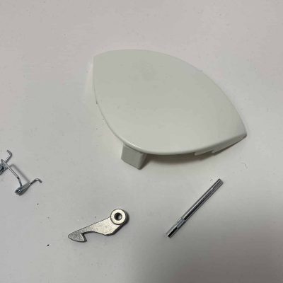 KIT MANIGLIA BIANCA OBLO’  PER LAVATRICE ARISTON INDESIT W133UK D242049