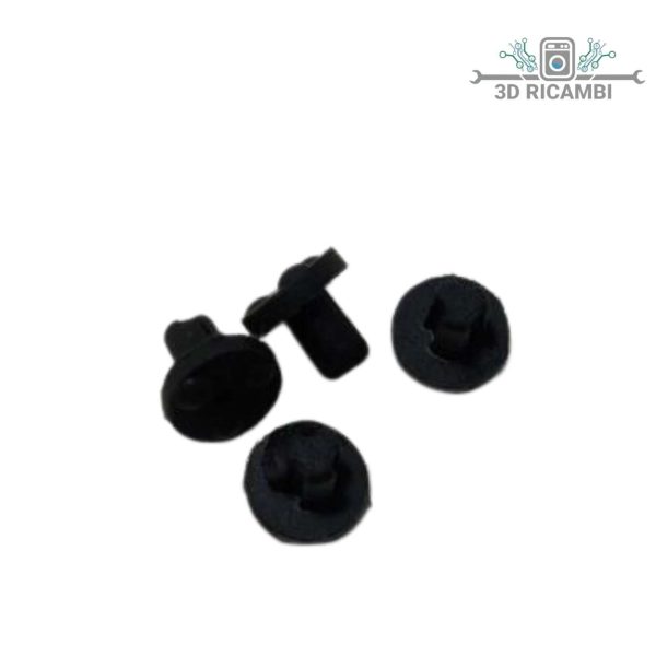 gommino paracolpi x griglie p0002,  piano cottura whirlpool ignis  481246368017 4 pz per g2514