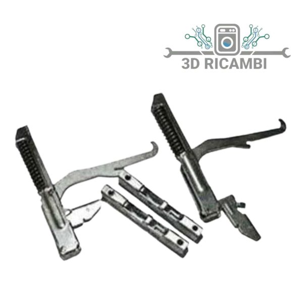 kit 2 cerniere + portarulli per porta forno ilve  kcf2691