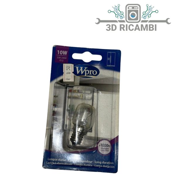 LAMPADINA PER FRIGORIFERO WHIRPOOL IGNIS 10W WPRO