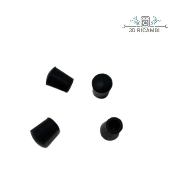 piedino gomma griglie piano cottura indesit ariston d313018 4pz