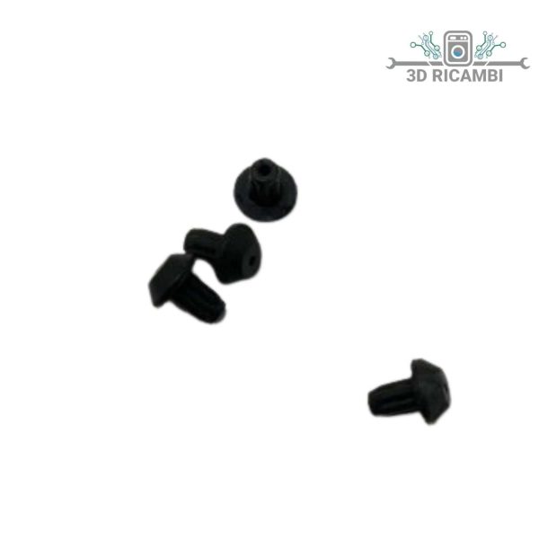 piedino in gomma per griglie piano cottura hoover zerowatt candy d313027 4pz