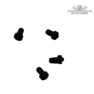 piedino in gomma per griglie  piano cottura rex electrolux zanussi d313028 4 pz