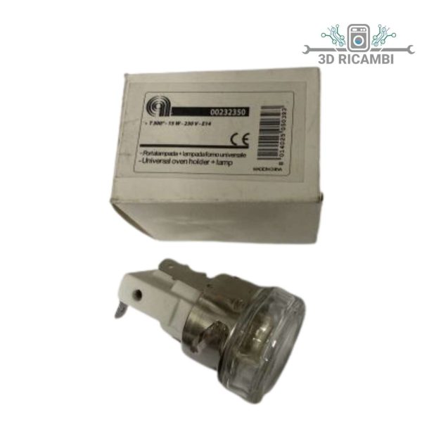 portalampada + lampada forno universale 00232350