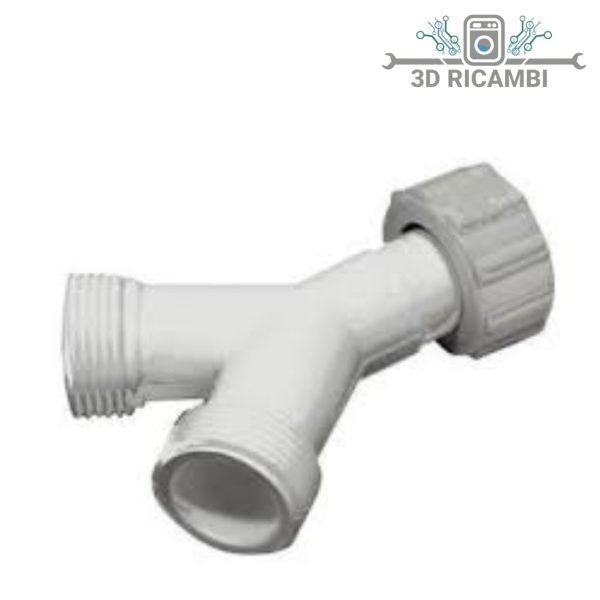 raccordo ad y per  tubo carico lavatrice lavastoviglie a  3 vie 3/4 00541021