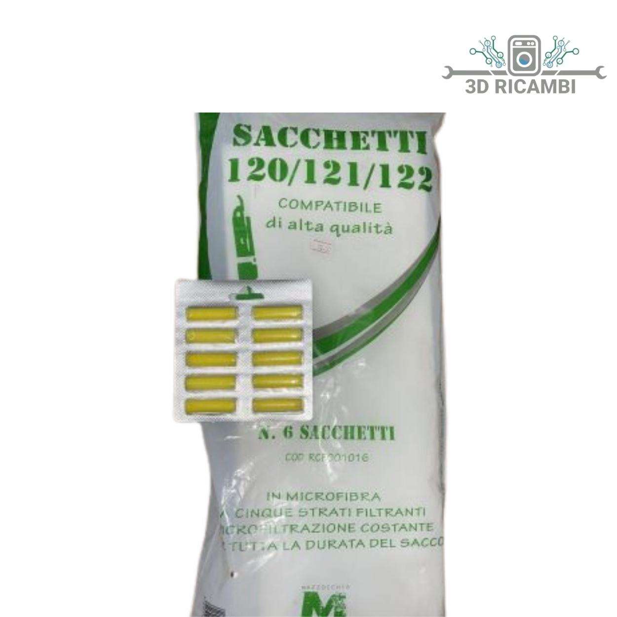 SACCHETTI FOLLETTO VK120/121/122 ADATTABILE : : Casa e cucina