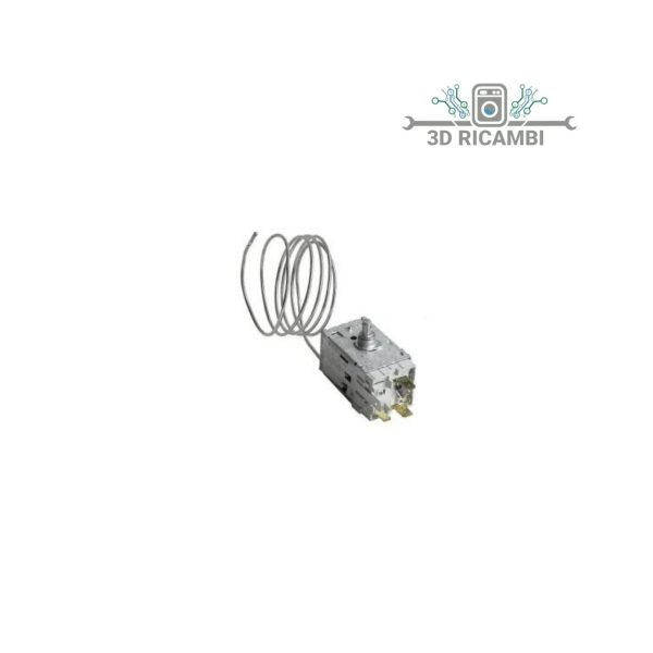 termostato per  frigorifero whirpool ignis ariston 481228238225 a 3 contatti con bulbo 1000mm