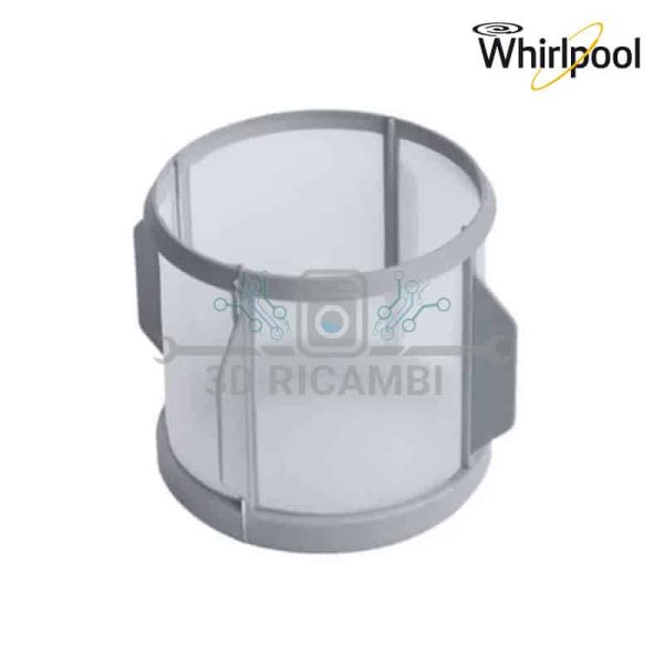 microfiltro in poliestere per lavastoviglie whirpool 482000027109
