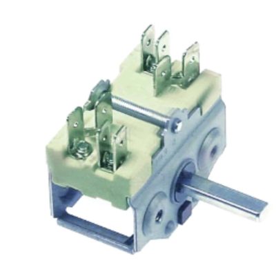 COMMUTATORE EGO 2+2 C/FORO TERMOSTATO 300200